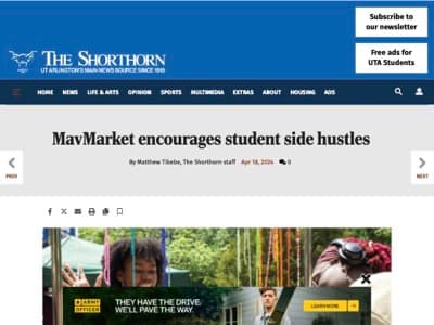 MavMarket in The Shorthorn